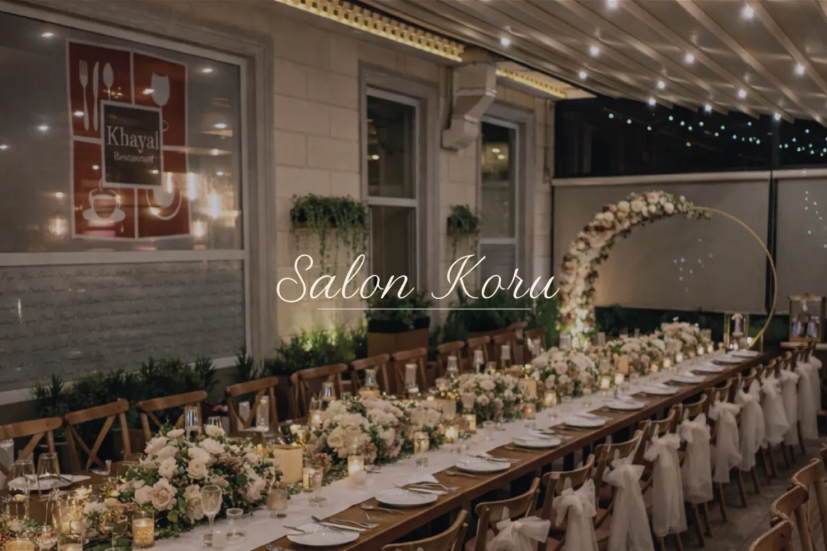 Kadim Restaurant organizasyon salonu