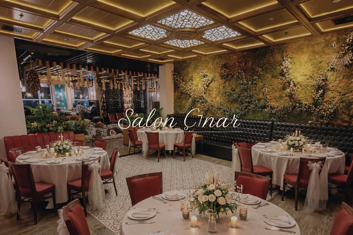 Kadim Restaurant organizasyon salonu