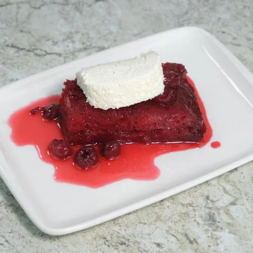 Vişneli Ekmek Kadayıfı (Kaymaklı) — Kadim Restaurant